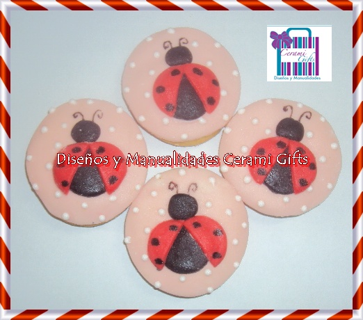 galletas decoradas con fondat para baby shower